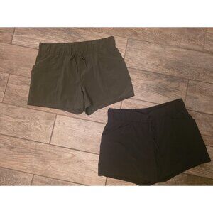 All in Motion Ladies Lot of 2 Super Lightweight Pull On Athletic Shorts M